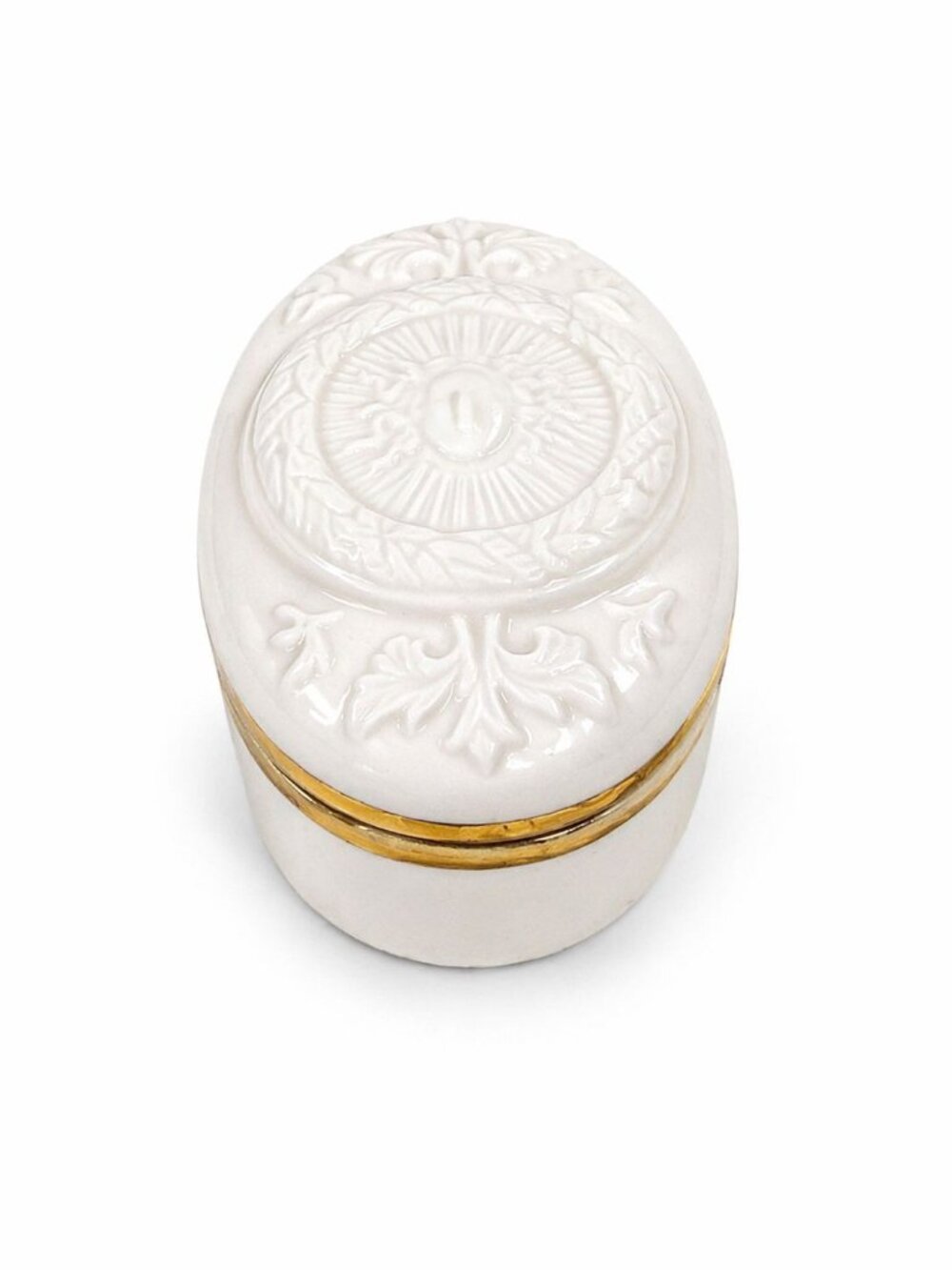 Trinket Jewelry Box White Porcelain Sun King Palais De Versailles French Elizabe